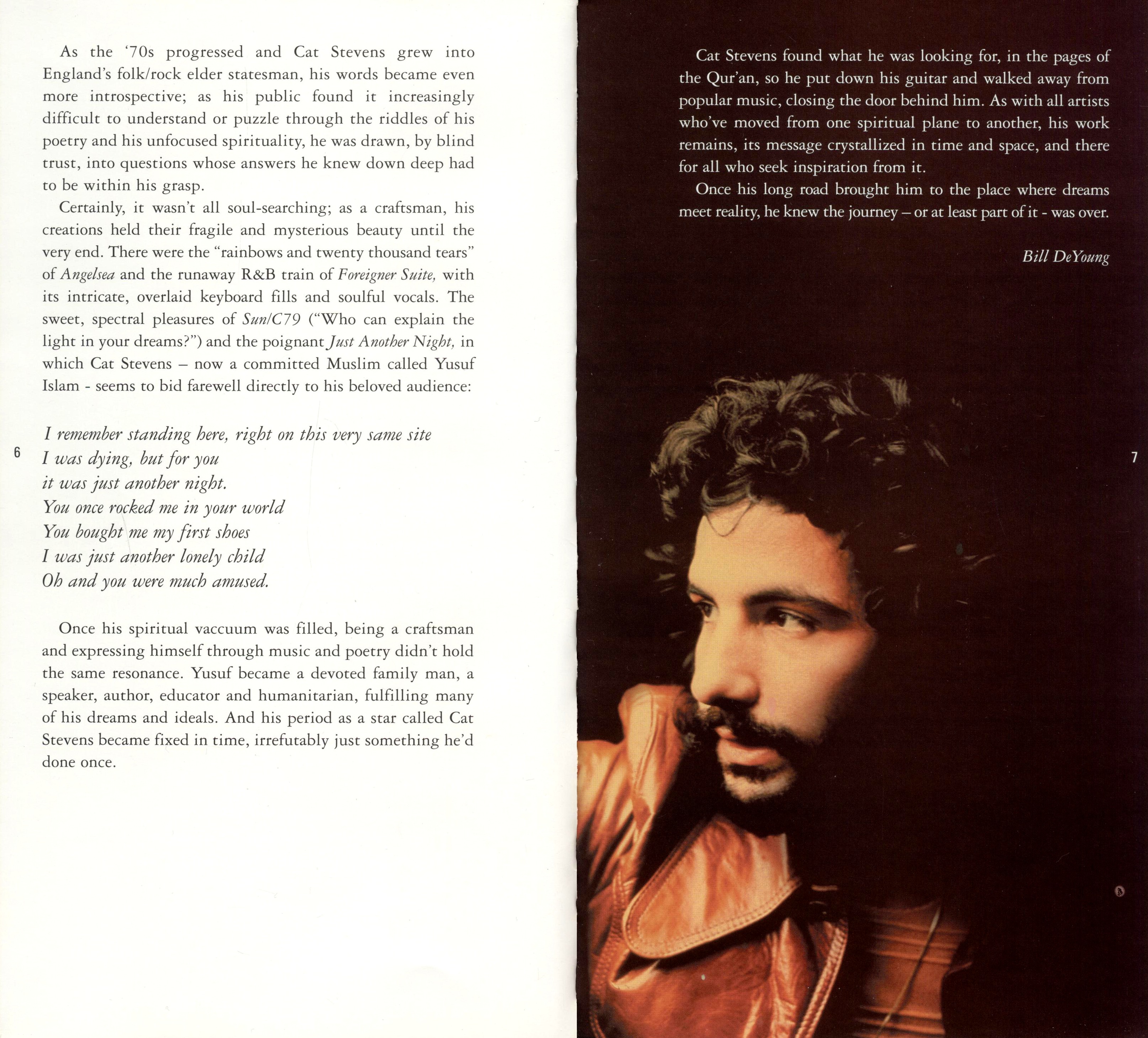 Cat Stevens  The Boxset : Booklet 5